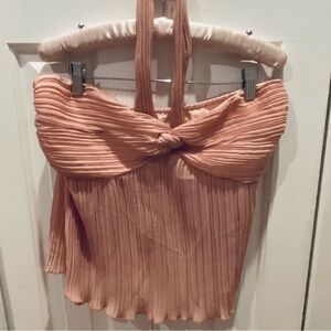 New Missguided sheer spring summer sleeveless top.Size M